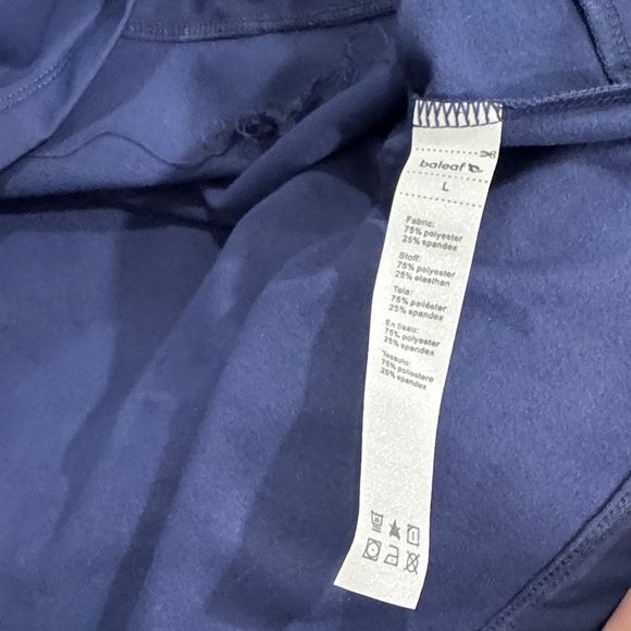 Baleaf Deep Blue Long Sleeve Thermal Shirt - Picture 2 of 2